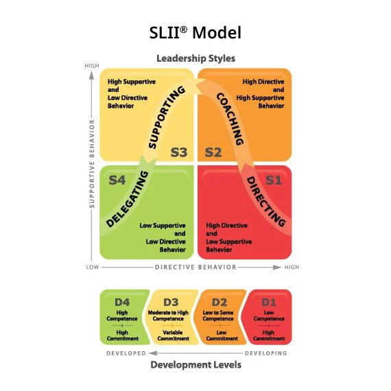 Blanchard&Hersey situational leadership – group activity
