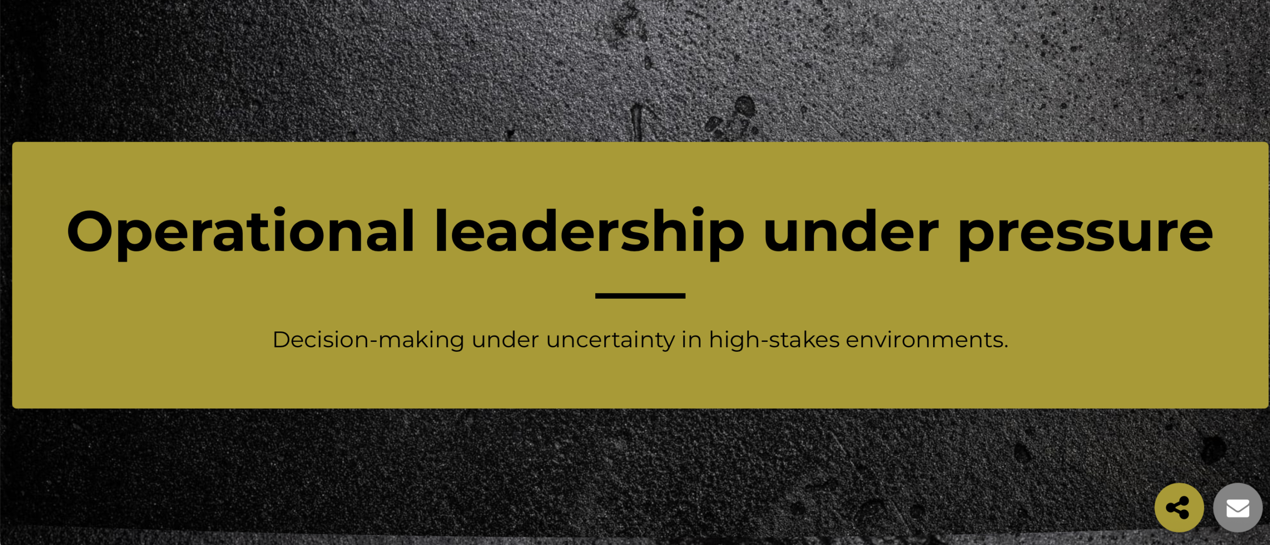 On Leadership: Why shared decision-making rarely equals shared responsibility.